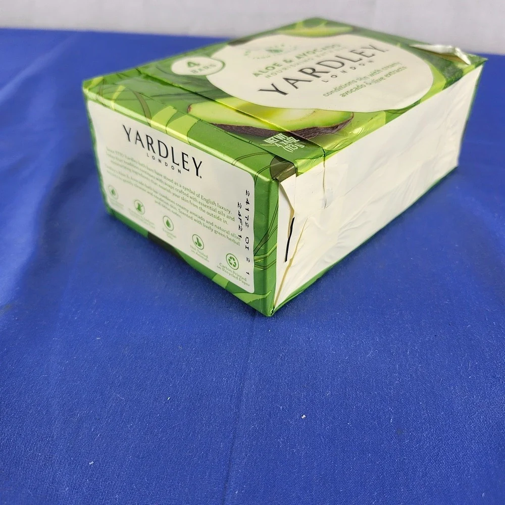 4‎ Yardley London Nourishing Bath Soap Bar Aloe & Avocado Conditions Skin with C